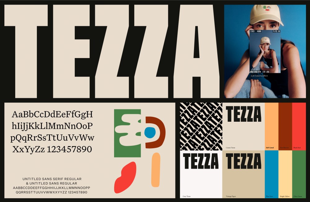 Saint Urbain’s Brand Refresh for Photo App Tezza Encourages Expression Without Limits